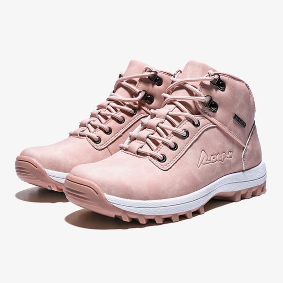 Women Boots Warm Fur Ankle Lace -up Boots - Picture 3 of 5